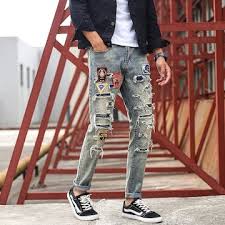 Designer Washed Jeans